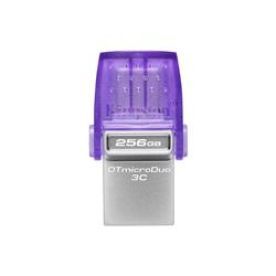 KINGSTON DataTraveler microDuo 256GB USB-A +C 3.2 Gen 1 - Flash Drive