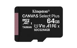 KINGSTON Canvas Select Plus 64GB microSDXC A1 C10 V10(Open Box)