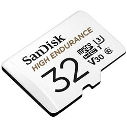 SanDisk High Endurance microSD 32GB 100/40MB/s U3 V30 C10   White