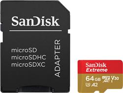 SanDisk Extreme microSD 64GB 170/80MB/s C10 UHS U3 V30 A2 Gold