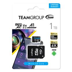 TEAMGROUP Elite A1 1TB microSDXC 4K UHD UHS-I U3 V30 A1