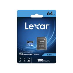 LEXAR 633x 64GB microSDHC A1 C10 V10(Open Box)