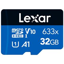 LEXAR 633x 32GB microSDHC A1 C10 U1
UHS-I V10