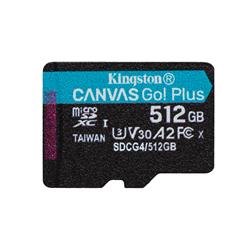 Kingston Canvas Go Plus G4 512GB microSDXC UHS-I U3 A2 V30