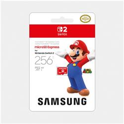 SAMSUNG 256GB microSDXC EX for Nintendo Switch 2