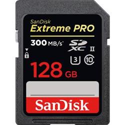 SanDisk Extreme Pro 128GB SDXC Class 10 U3 , Upto 300MB/s Read, 260MB/s Write (SDSDXPK-128G-CNCIN)