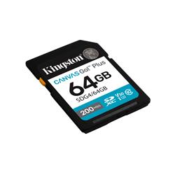 Kingston Canvas Go Plus G4 SDXC UHS-I U3 V30 C10 - SD Card