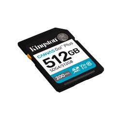 Kingston Canvas Go Plus G4 512 Go SDXC UHS-I U3 V30 C10 - Carte SD