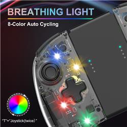 iCan Wireless Bluetooth Switch Joy-con, Transparent.