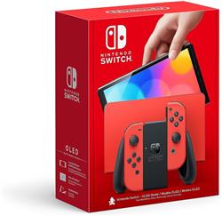 Nintendo Switch (OLED Model) Console - Mario Red Edition