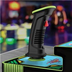 dreamGEAR Joystick Player Galaga 2-in-1 Mini Arcade - Black/Green