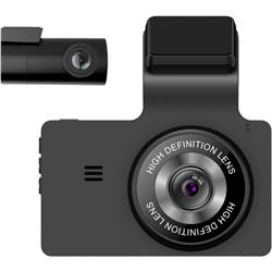 GekoGear Orbit 956 Dash Cam | 2-Channel Dashcam (4k Ultra HD Front Vie