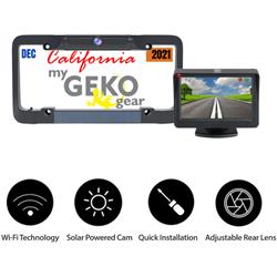 GekoGear Solarst Solar Powered Wireless Backup Camera | Wireless Signa