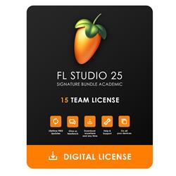 IMAGE LINE FL Studio Signature Bundle Licence d'équipe 15 utilisateurs Éducatif