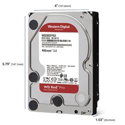 WD Red Pro 4TB NAS 3.5-Inch Internal Hard Drive / CMR / S