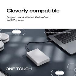 SEAGATE One Touch Portable 2TB Grey External Hard Drives