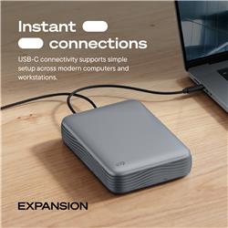 SEAGATE Expansion Desktop 20TB Black External Hard Drives