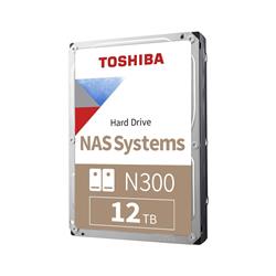 Toshiba N300 12TB NAS 3.5" Internal Hard Drive 7200 RPM 256 MB Cache