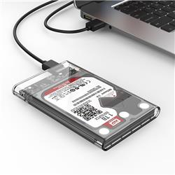 ORICO Tool-Free Transparent 2.5'' USB3.0 HD External Enclosure