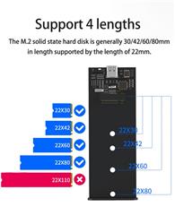 Blueendless USB 3.1 to M.2/NVME External Enclosure(Open Box)