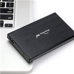 iCAN BS-U23T 2.5" SATA HDD Aluminum Enclosure Mirco USB3.0 ,Black