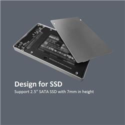 Vantec 2.5" SATA SSD to USB 3.1 Gen 2 Type C Enclosure