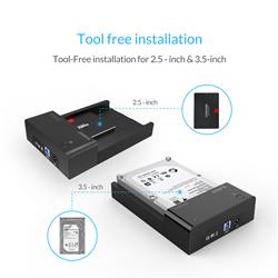 ORICO SuperSpeed USB3.0 HDD & SSD Docking Station for 2.5" & 3.5"(Open Box)