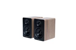 EDIFIER M60 Bluetooth Compact Desktop 2.0 Speaker System, Classic Oak