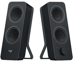 LOGITECH Z207 2.0 Stereo Bluetooth Computer Speaker System, Black(Open Box)