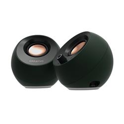 CREATIVE Pebble Pro 2.0 RGB Speakers with Bluetooth® 5.3, Black