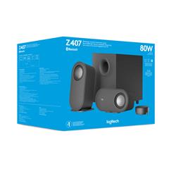 LOGITECH Z407 Système d’enceintes Bluetooth, Noir