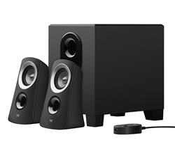 LOGITECH (Z313) - Système de haut-parleurs stéréo 2.1 de 25 W RMS