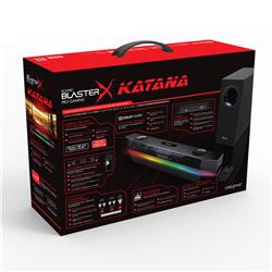 CREATIVE 2.1ch Sound BlasterX Katana 75W Soundbar with Subwoofer