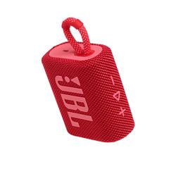 JBL Go 3 Portable Waterproof Speaker, Red(Open Box)