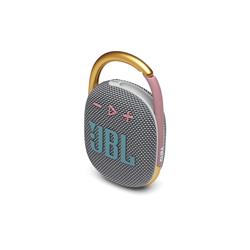 JBL Clip 4 Ultra-Portable Waterproof Speaker, Grey