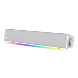 CREATIVE Sound Blaster GS3 Compact RGB Gaming SoundBar, White