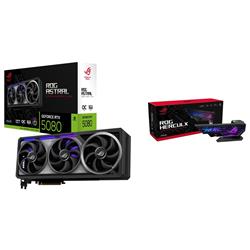 ASUS ROG Astral GeForce RTX 5080 16GB GDDR7 OC Edition + ROG Herculx Anti-Sag Holder