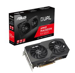 ASUS DUAL Radeon RX 6600 8GB GDDR6 Graphics Card