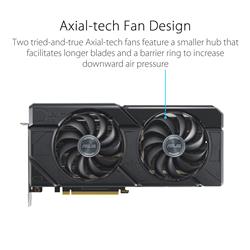 ASUS DUAL Radeon RX 7800 XT OC Edition 16GB GDDR6