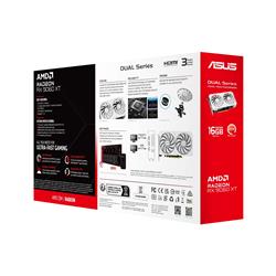 ASUS Dual Radeon RX 9060 XT 16GB GDDR6 White Edition