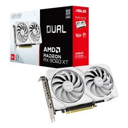 ASUS Dual Radeon RX 9060 XT 16GB GDDR6 White Edition