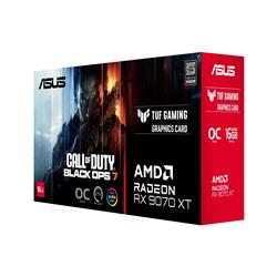 ASUS TUF Gaming Radeon RX 9070 XT COD BO7 GDDR6 Trois ventilateurs