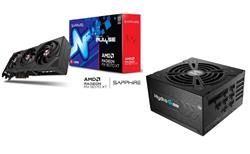 SAPPHIRE PULSE AMD RADEON RX 9070 XT 16 Go Carte graphique + FSP Hydro G Pro 1000W Bloc d'alimentation