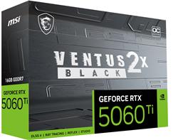 MSI GeForce RTX 5060 Ti 16G VENTUS 2X OC GDDR7 Double Fans