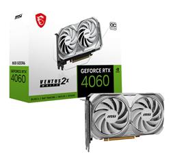 MSI GeForce RTX 4060 VENTUS 2X WHITE 8G OC GDDR6 8GB