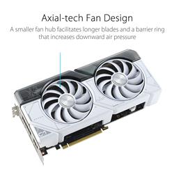 ASUS DUAL GeForce RTX 4070 SUPER WHITE 12GB GDDR6X