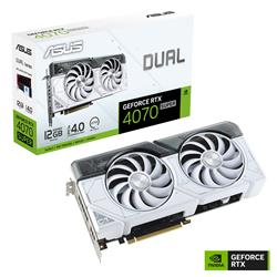 ASUS DUAL GeForce RTX 4070 SUPER WHITE 12GB GDDR6X