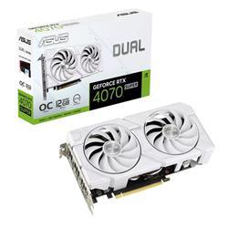 ASUS Dual GeForce RTX™ 4070 SUPER EVO White OC 12GB GDDR6X