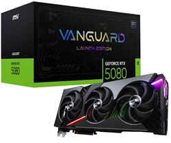MSI GeForce RTX 5080 16G VANGUARD SOC LAUNCH EDITION