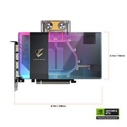 GIGABYTE AORUS GeForce RTX 5080 XTREME WATERFORCE WB Water Block cooli